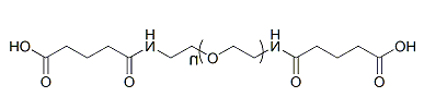 GAA-PEG-GAA，α,ω-二戊二酰胺酸基聚乙二醇
