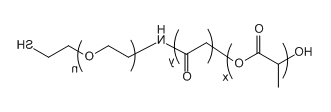 PLGA(10K)-PEG-SH；聚(乳酸-共-乙醇酸)(10K)-聚乙二醇-巯基