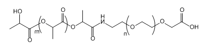 PLA(2K)-PEG-COOH 聚乳酸(2K)-聚乙二醇-羧基