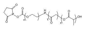 PLGA(10K)-PEG-NHS；PLGA(10K)-PEG-NHS