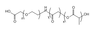 PLGA(40K)-PEG-COOH；聚（乳酸-共-乙醇酸）(40K)-聚乙二醇-羧基