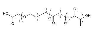 PLGA(15K)-PEG-COOH；聚（乳酸-共-乙醇酸）(15K)-聚乙二醇-羧基