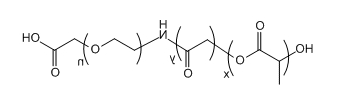 PLGA(1K)-PEG-COOH；聚（乳酸-共-乙醇酸）(1K)-聚乙二醇-羧基