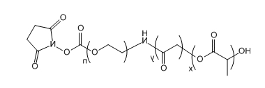 PLGA(5K)-PEG-NHS；聚（乳酸-共-乙醇酸）(5K)-聚乙二醇-活性酯