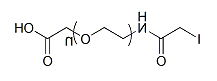 IA-PEG-COOH，Iodoacetate-PEG-Acid，α-碘乙酰基-ω-羧基聚乙二醇