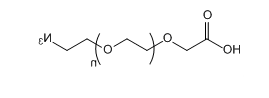 COOH-PEG-N3；Acid-PEG-Azide；α-羧基-ω-叠氮基聚乙二醇