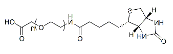 Biotin-PEG-COOH，Biotin-PEG-Acid，α-生物素-ω-羧基聚乙二醇
