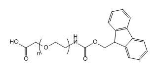 Fmoc-NH-PEG-COOH；芴甲氧羰酰基-亚氨基-聚乙二醇-羧基