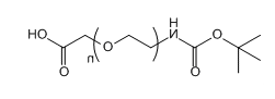 Boc-NH-PEG-COOH 叔丁氧羰基-亚氨基-聚乙二醇-羧基