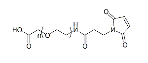 Mal-PEG-COOH；Maleimide-PEG-Acetic Acid；马来酰亚胺-聚乙二醇-羧基