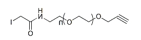 Alkyne-PEG-IA；Alkyne-PEG-Iodoacetate；炔基-聚乙二醇-碘乙酸盐