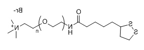 Lipoamido-PEG-NMe3+Br-；硫辛酸-聚乙二醇-三甲基溴化铵