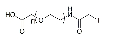 IA-PEG-COOH；Iodoacetate-PEG-Acid；α-碘乙酰基-ω-羧基聚乙二醇