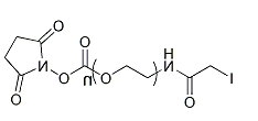 IA-PEG-SC；IA-PEG-NHS；碘乙酰基-聚乙二醇-琥珀酰亚胺碳酸酯