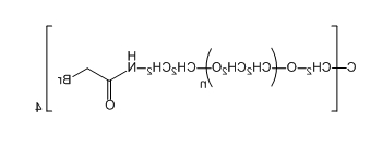 4-ArmPEG-Bromoacetamide；四臂聚乙二醇溴乙酰胺