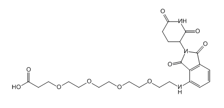 Pomalidomide-PEG4-COOH；2138440-81-8；泊马度胺-四聚乙二醇-丙酸