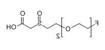 F-PEG2-SO-COOH；分子式：C8H15O5SF ； 分子量： 242