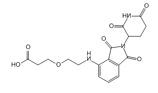 Pomalidomide-PEG1-COOH；2139348-60-8；泊马度胺-一聚乙二醇-丙酸