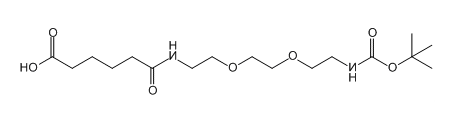 Boc-NH-PEG2-C2-amido-C4-acid；1310327-20-8的应用