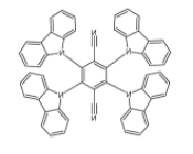 2,3,5,6-四(9-咔唑基)-对苯二腈	 