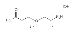 COOH-PEG3-NH2.HCl；3-[2-[2-(2-氨基乙氧基)乙氧基]乙氧基]丙酸盐酸盐