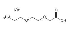 CH2COOH-PEG2-NH2.HCl；2-(2-(2-氨基乙氧基)乙氧基)乙酸盐酸盐
