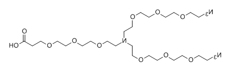 N-(acid-PEG3)-N-bis(PEG3-azide)，2182602-17-9的介绍