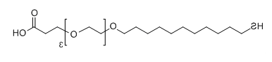 SH-(CH2)11-PEG3-COOH,11-巯基十一烷基-三聚乙二醇-羧基 SH-(CH2)11-PEG3-COOH,11-巯基十一烷基-三聚乙二醇-羧基