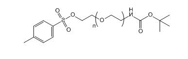 Boc-NH-PEG-Tos   ；叔丁氧羰基氨基-聚乙二醇-对甲苯磺酸酯