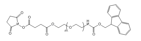 Fmoc-NH-PEG-SS；Fmoc-NH-PEG-Succinimidyl Succinate ester