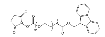 Fmoc-NH-PEG-SC；芴甲氧羰酰基-亚氨基-聚乙二醇-活性酯