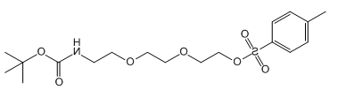 Boc-NH-PEG2-Tos；叔丁氧羰基氨基-二聚乙二醇-对甲苯磺酸酯
