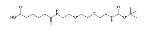 CAS ： 1310327-20-8；Boc-NH-PEG2-C2-amido-C4-acid