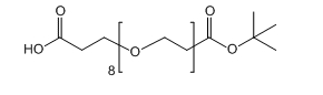 COOH-PEG8-OtBu；羧基-八聚乙二醇-丙酸叔丁酯