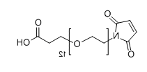 Mal-PEG12-COOH，Mal-PEG12-Acid，马来酰亚胺-十二聚乙二醇-羧基