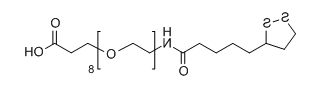 LA-PEG8-COOH；1334172-70-1；Lipoamido-PEG8-COOH