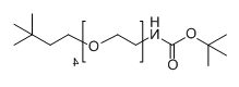Boc-NH-PEG4-CH2CH2-tBul;分子式：  C19H39NO6