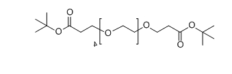 OtBu-PEG4-OtBu;Bis-PEG4-t-butyl ester;分子式： C20H38O8