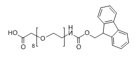 Fmoc-NH-PEG8-CH2COOH；868594-52-9；N-芴甲氧羰基-八聚乙二醇-乙酸