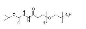 CAS : 1334169-96-8;NH2-PEG8-HZ-Boc;分子式:C24H49N3O11