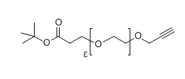 CAS: 1355197-66-8;Alkyne-PEG4-CH2CH2COOtBu;分子式：C16H28O6
