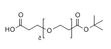 CAS:1309460-29-4;COOH-PEG5-OtBu;分子式：C18H34O9