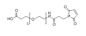 Mal-NH-PEG2-COOH；756525-98-1；Mal-amido-PEG2-COOH