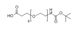 CAS: 1334169-93-5;Boc-NH-PEG8-COOH;分子式:C24H47NO12