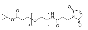 CAS :1415800-35-9;Mal-NH-PEG4-OtBu;马来酰亚胺-C2-酰胺-PEG4-羧酸叔丁酯