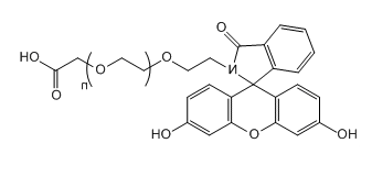 FITC-PEG-COOH;荧光素-聚乙二醇-羧基;Fluorescein-PEG-Acetic Acid FITC-PEG-COOH;荧光素-聚乙二醇-羧基;Fluorescein-PEG-Acetic Acid