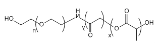 PLGA(10K)-PEG-OH；Poly(lactic-co-glycoclic acid)(10K)-PEG-Hydroxy；聚（乳酸-共-乙醇酸）(10K)-聚乙二醇