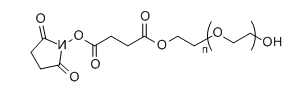 OH-PEG-SS；Hydroxy-PEG-Succinimidyl Succinate ester
