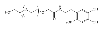 6-NO2DA-PEG-OH；6-硝基多巴胺-聚乙二醇-羟基；6-Nitro Dopamine-PEG-OH