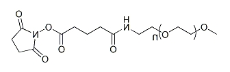 mPEG-GAS；甲氧基聚乙二醇戊二酰胺琥珀酰亚胺酯